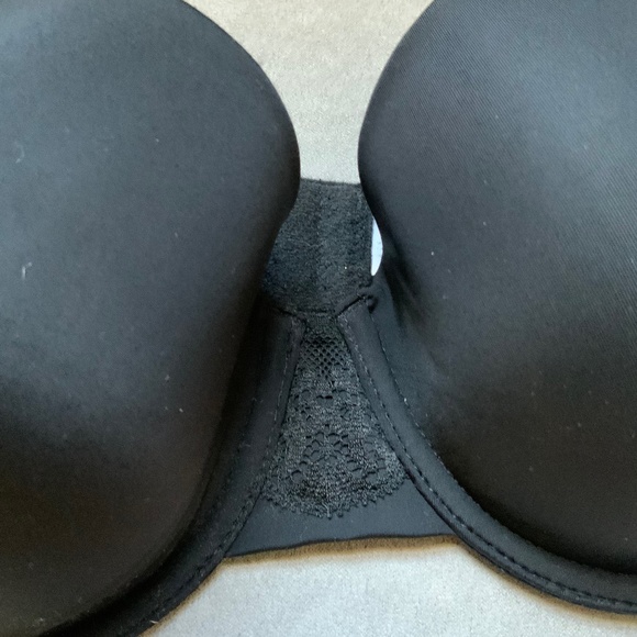 WACOAL Women's Lace Impression 32DD Black Underwire Contour Bra 853357 $68 - Picture 6 of 12